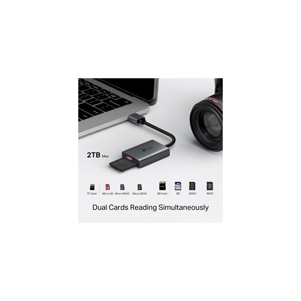 TP-Link USB-A to SD & microSD 3.0 Adapter
