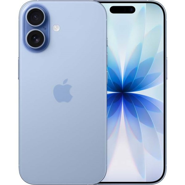 Apple iPhone 17, 256GB, støvet lyseblå