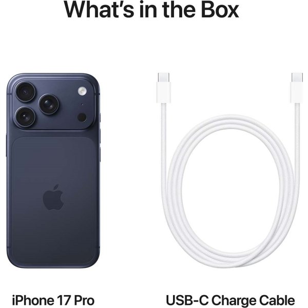 Apple iPhone 17 Pro, 512GB, dybblå