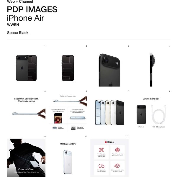 Apple iPhone Air, 1TB, space black