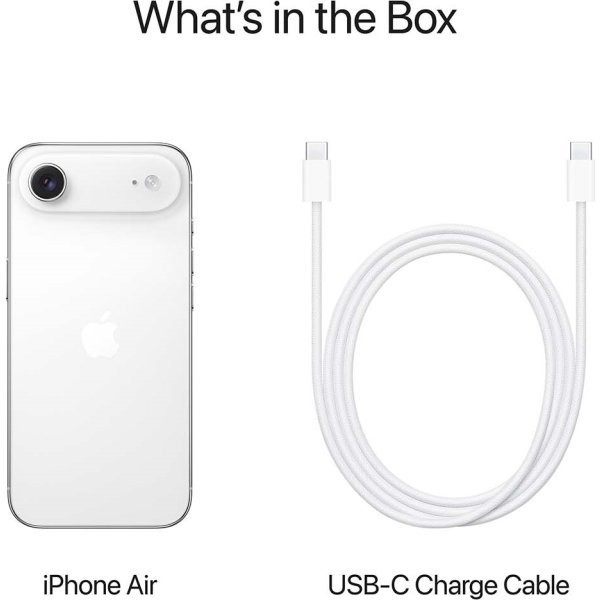 Apple iPhone Air, 256GB, skyhvid