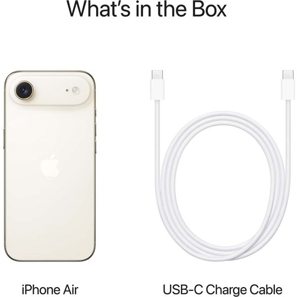Apple iPhone Air, 256GB, lyst guld