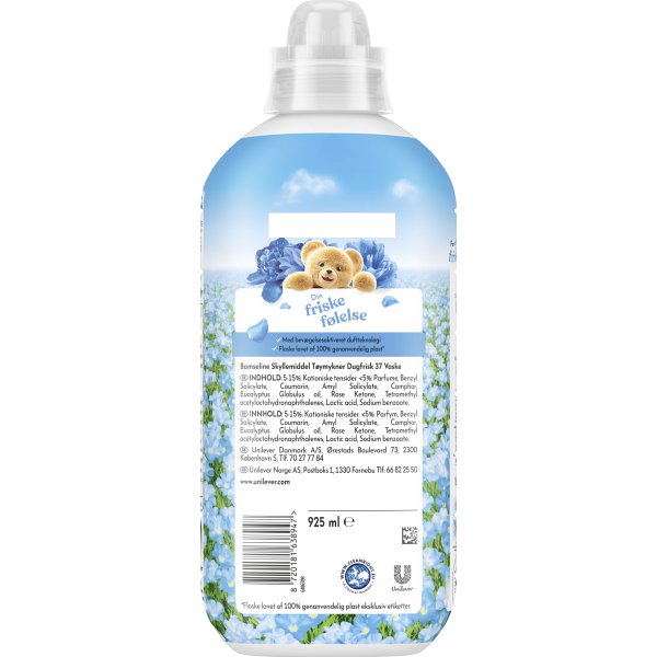 Bamseline Skyllemiddel | Dugfrisk | 925 ml
