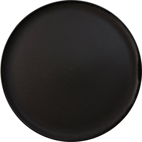 Aida RAW Middags tallerken, Ø28cm, titanium sort