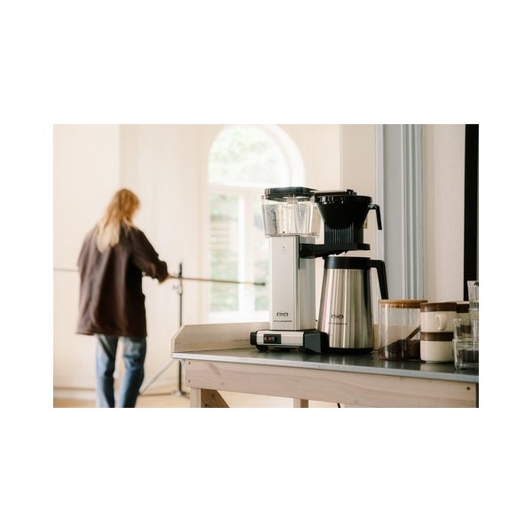 Moccamaster Automatic Thermo Kaffemaskine, sølv