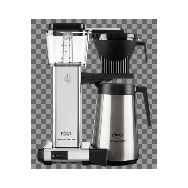 Moccamaster Automatic Thermo Kaffemaskine, sølv