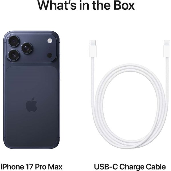 Apple iPhone 17 Pro Max, 2TB, dybblå