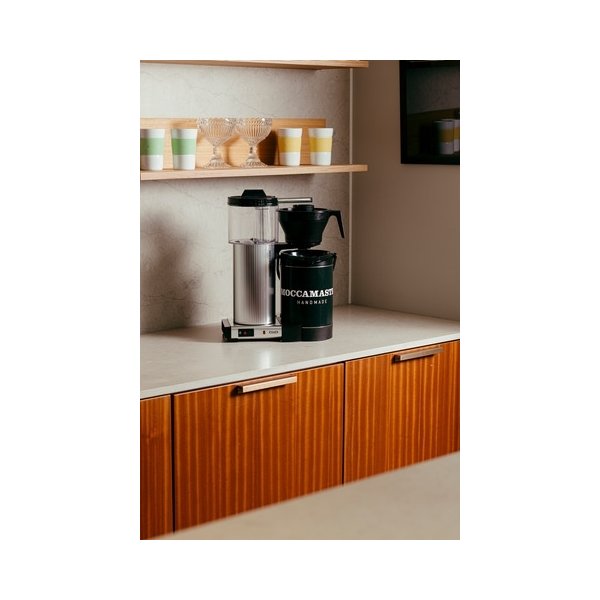 Moccamaster CDT Grand Kaffemaskine Polished Silver