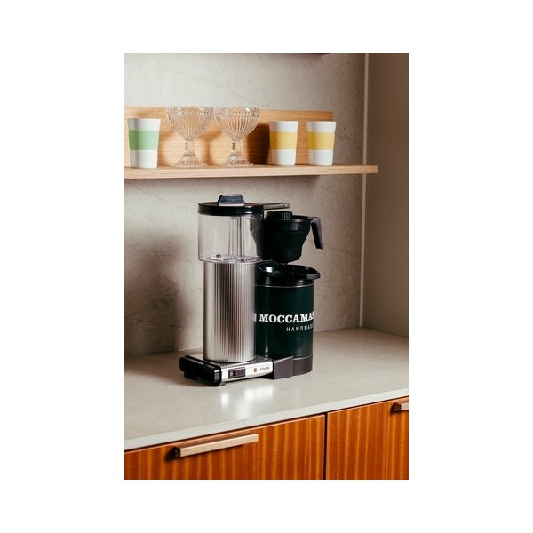 Moccamaster CDT Grand Kaffemaskine Polished Silver