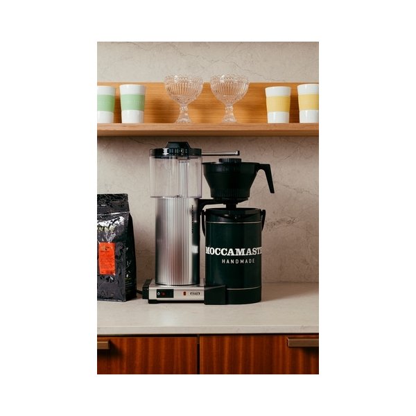 Moccamaster CDT Grand Kaffemaskine Polished Silver