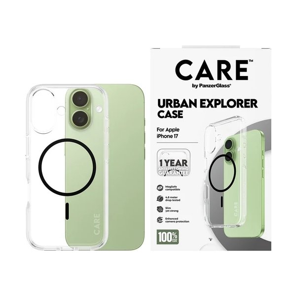 CARE iPhone 6.3" Flagship MagSafe cover, sort