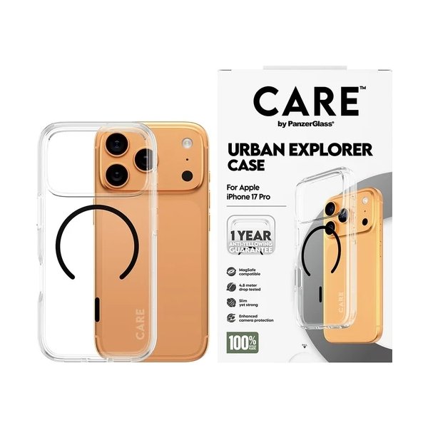 CARE iPhone 6.3" Pro Flagship MagSafe cover, sort