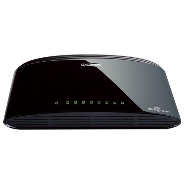 D-Link DES-1008D/E Switch, 8 Ports 10/100