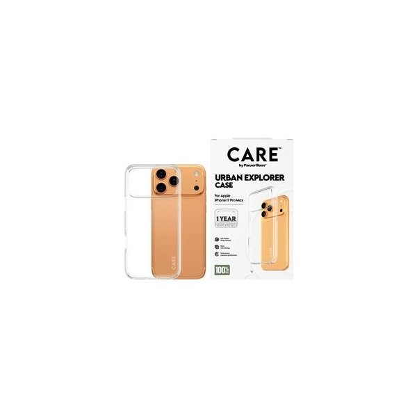 CARE iPhone 6.9" Pro Flagship Frame cover, klar