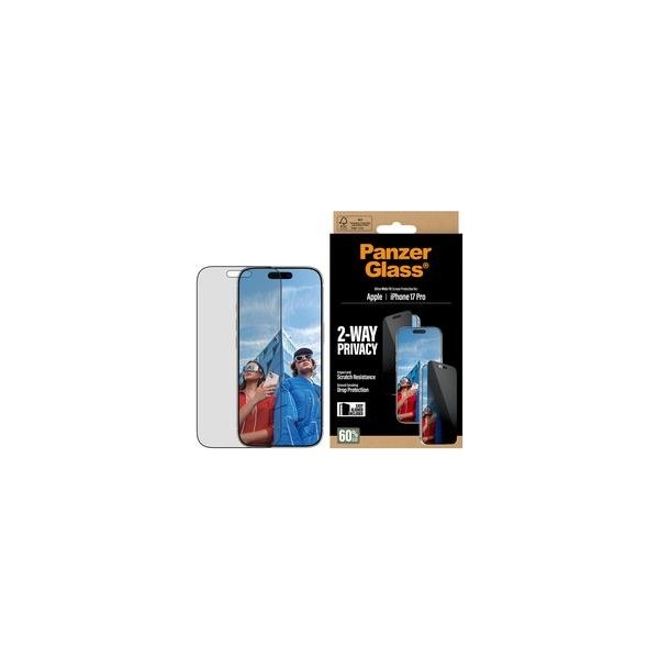 PanzerGlass iPhone 6.3" Pro UWF 2-lag m. Aligner