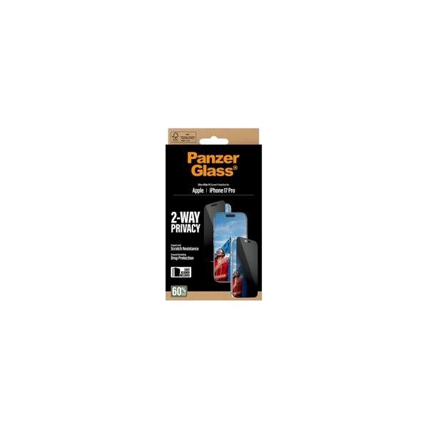 PanzerGlass iPhone 6.3" Pro UWF 2-lag m. Aligner
