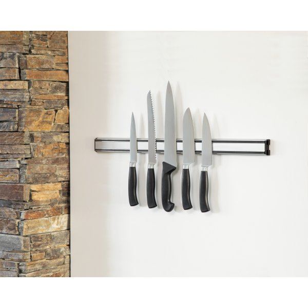 Steel Function Knivmagnet, rustfrit stål, 62 cm.