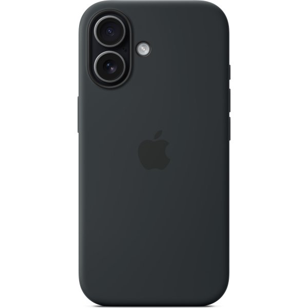 Apple iPhone 17 silikone cover med MagSafe, sort