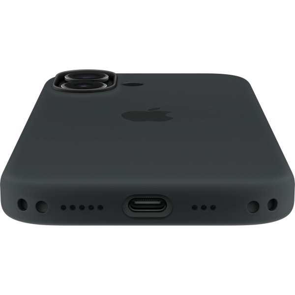 Apple iPhone 17 silikone cover med MagSafe, sort