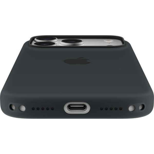 Apple iPhone 17 Pro silikonecover m. MagSafe, sort