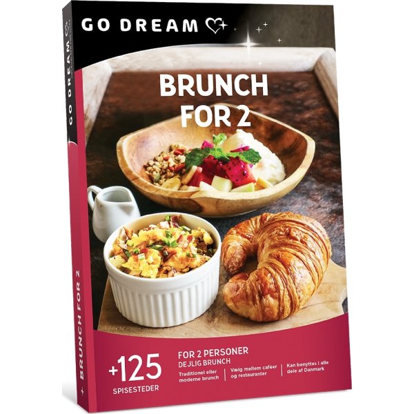 Oplevelsesgave - Brunch for 2