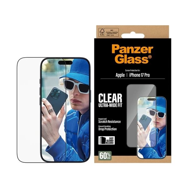 PanzerGlass iPhone 6.3" Pro UWF m. EasyAligner