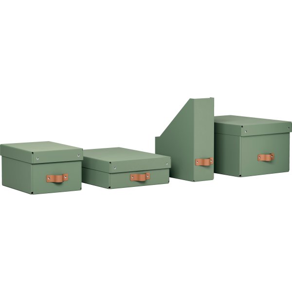 Leitz Puro Boks m. låg | S | Grøn | 2 stk.