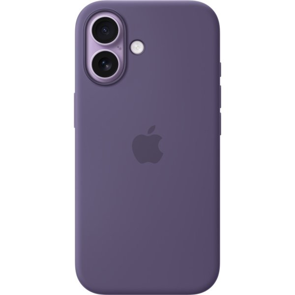 iPhone 17 Silicone Case with MagSafe, sart lilla