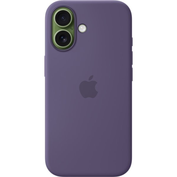 iPhone 17 Silicone Case with MagSafe, sart lilla