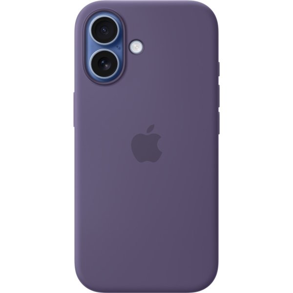 iPhone 17 Silicone Case with MagSafe, sart lilla