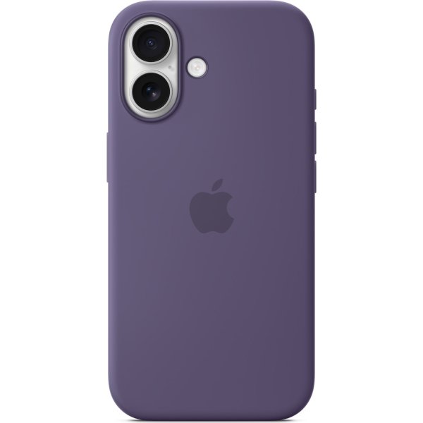 iPhone 17 Silicone Case with MagSafe, sart lilla
