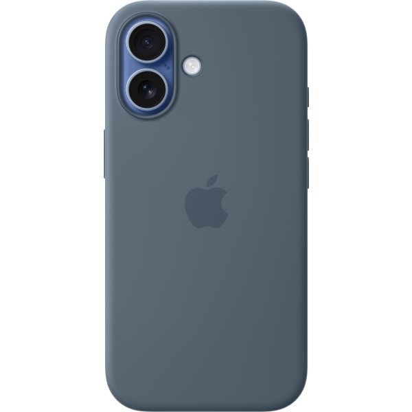 Apple iPhone 17 Silikone Cover, Stålblå