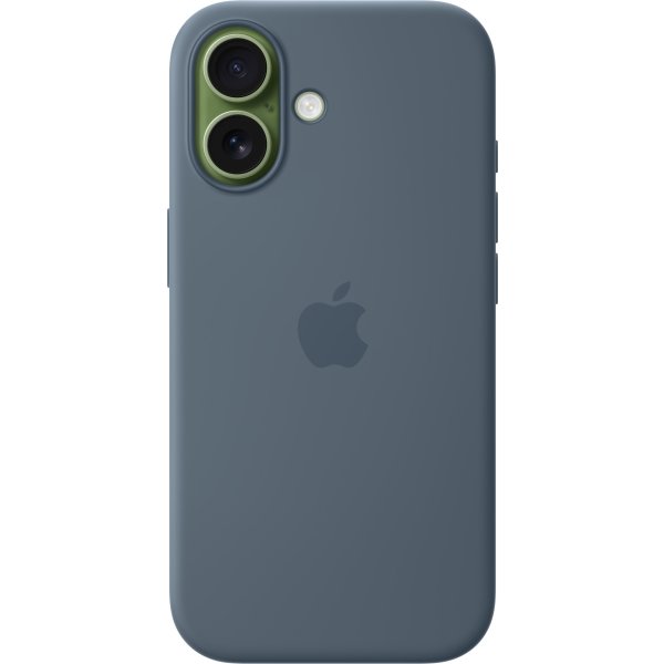 Apple iPhone 17 Silikone Cover, Stålblå