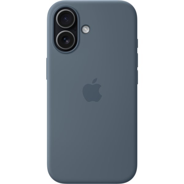 Apple iPhone 17 Silikone Cover, Stålblå