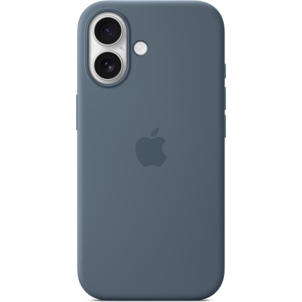 Apple iPhone 17 Silikone Cover, Stålblå