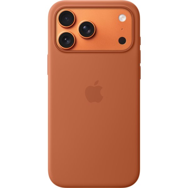 iPhone 17 Pro Max Silikone cover, terrakotta, MS