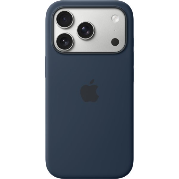 iPhone 17 Pro Silicone Cover med MagSafe Midnat