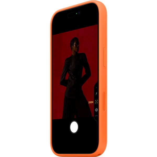 iPhone 17 Pro Silikone Cover med MagSafe – Orange