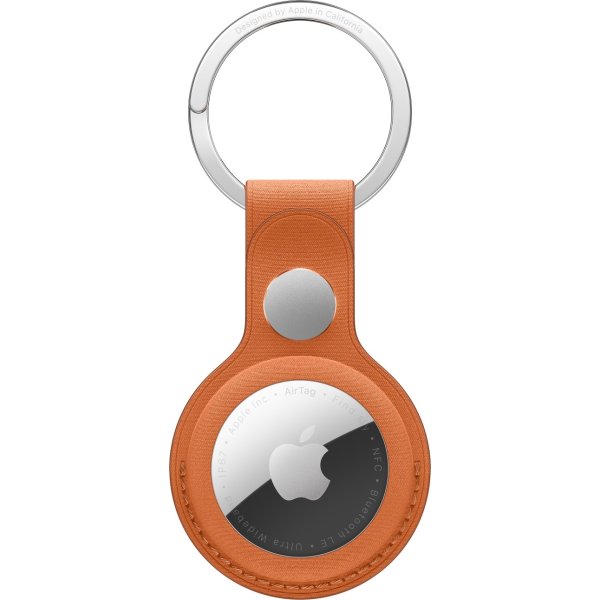 Apple AirTag FineWoven Nøglering - Ræverød
