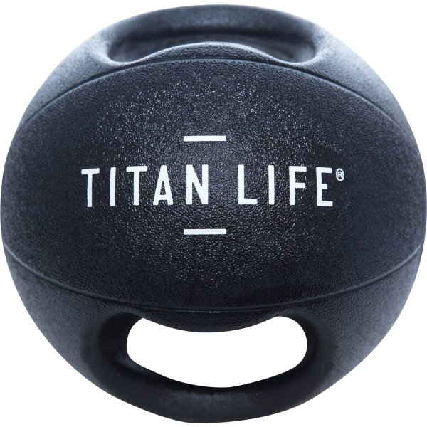 Titan Life Pro Medicinbold m/dobbelt greb, 6 kg