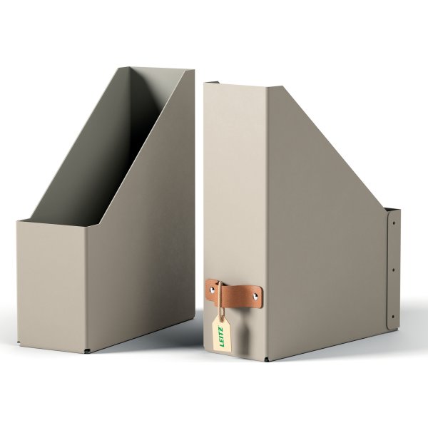 Leitz Puro Tidsskriftsamler | Beige | 2 stk.