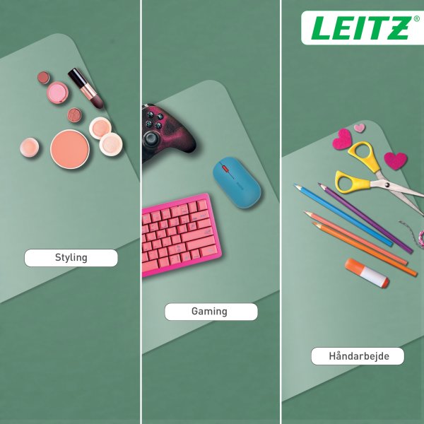 Leitz Skriveunderlag | 36x70 cm | Transparent