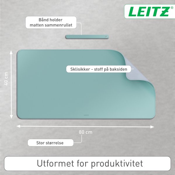 Leitz Skriveunderlag | 36x70 cm | Mint