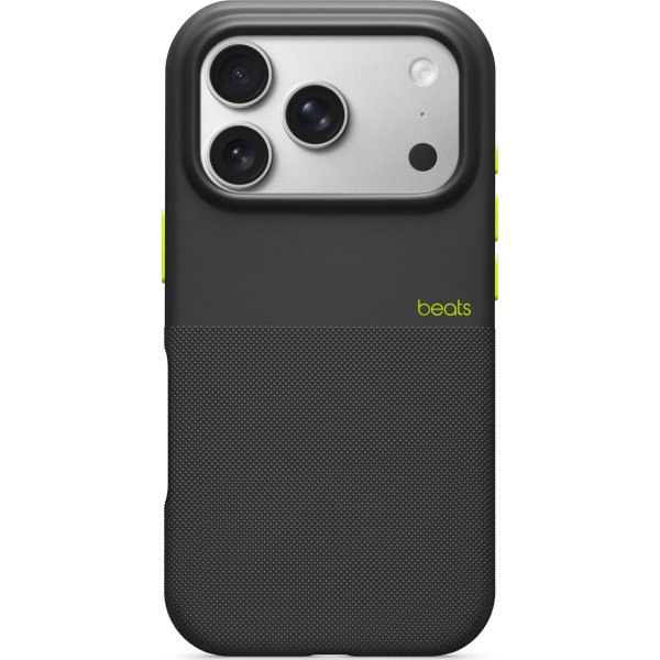 Beats iPhone 17 Pro Rugged-etui, MagSafe, sort