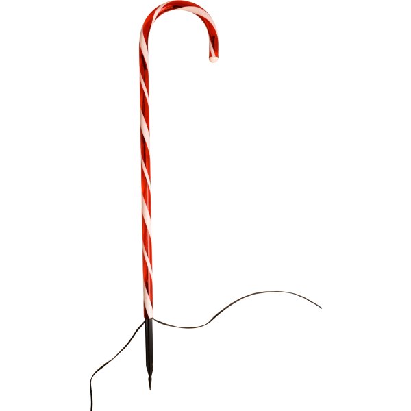 Julestokke 4stk, m/24 LED, m/timer, H78cm