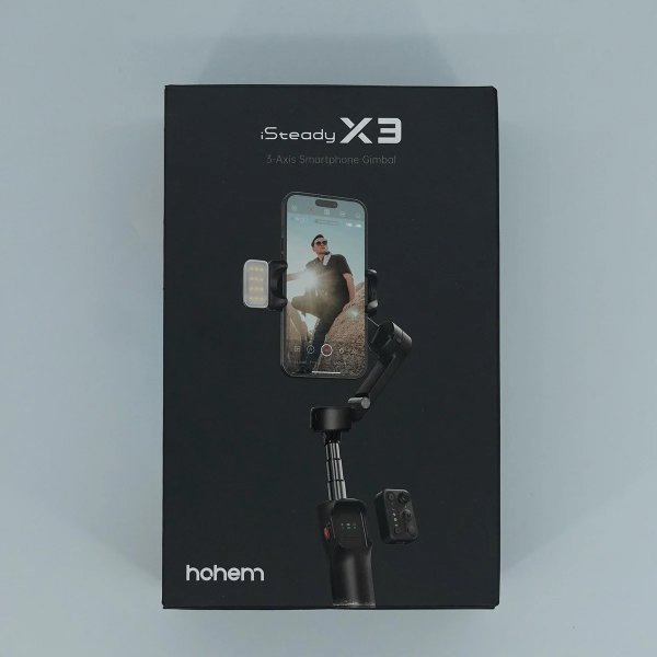 HOHEM Smartphone Gimbal iSteady X3, sort