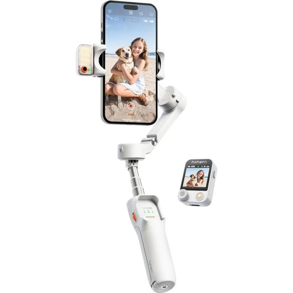 HOHEM Smartphone Gimbal iSteady V3 Ultra, Hvid