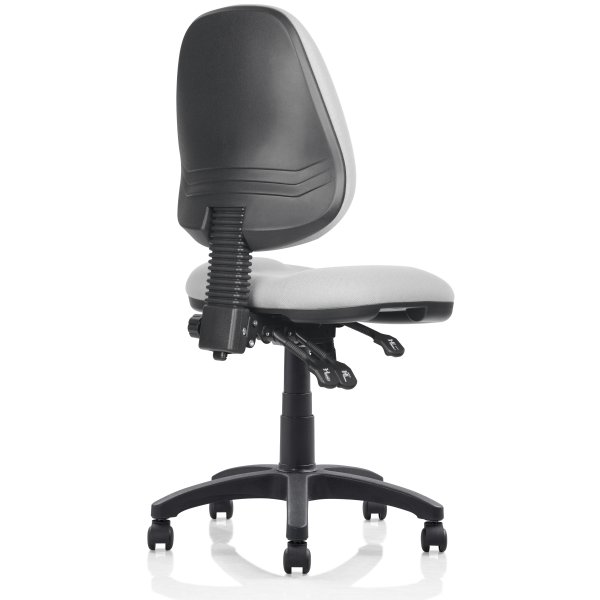 Deluxe kontorstol, grå