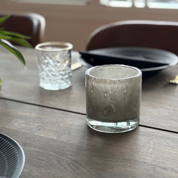 Securit® Stage AYLA, genanvendt glas, grå, 1 stk
