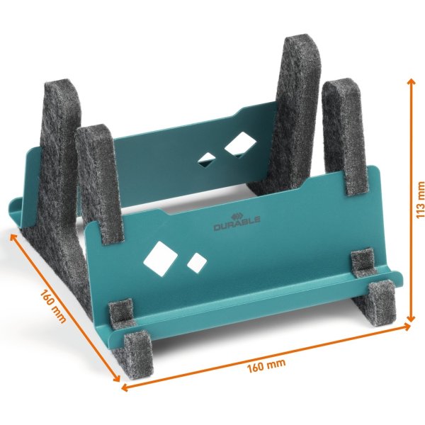 Durable EFFECT VERTICAL Laptop stand, grøn